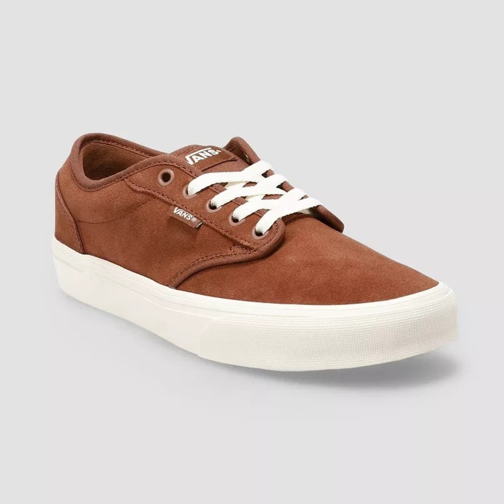 Vans Men's‎ Atwood Suede Basics Shoes Size 10 Tortoise Shell Brown New w Tags